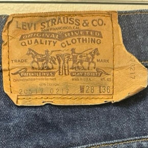 Vintage 1970s Levi’s Orange Tab High Rise Straight Leg Jean Retro Cowgirl Hippie - Picture 7 of 10